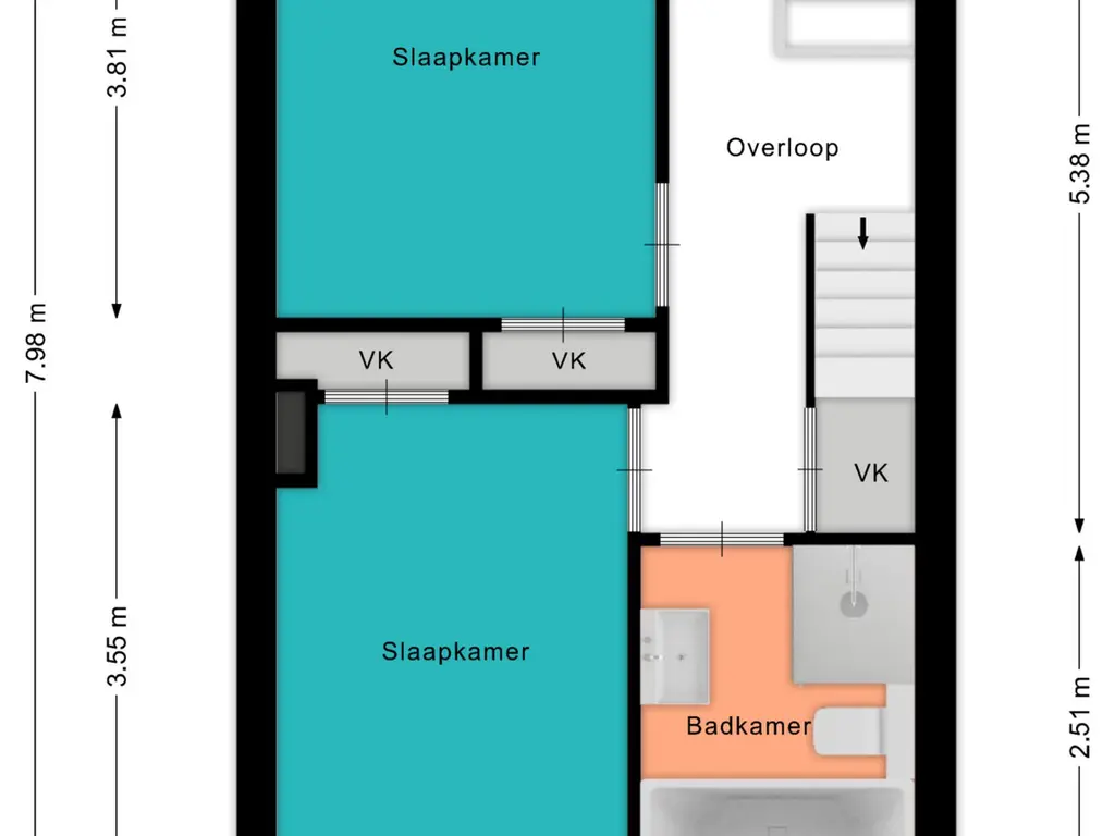 Plattegrond Leidsestraatweg 64 1