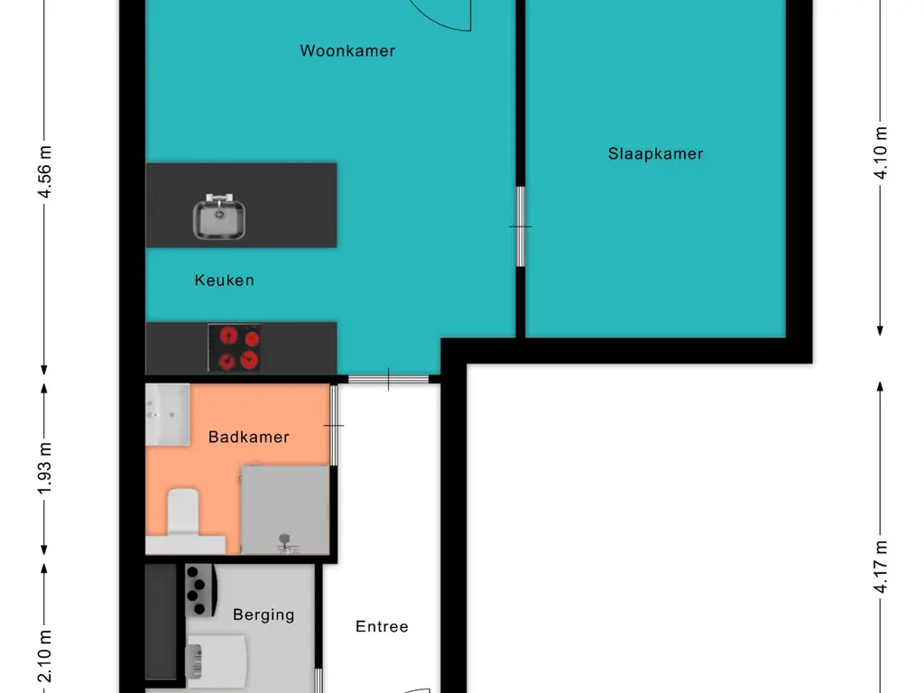 Plattegrond Spijkerlaan 48