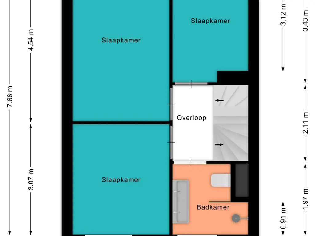 Plattegrond Londenlaan 16