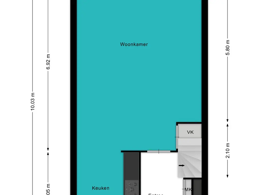 Plattegrond Londenlaan 16