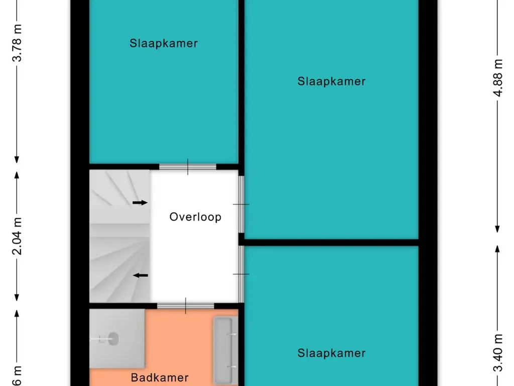 Plattegrond Vaartuigenlaan 28
