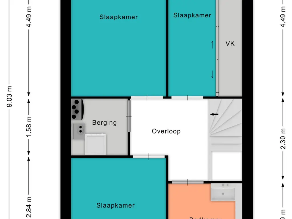 Plattegrond Guldendreef 15