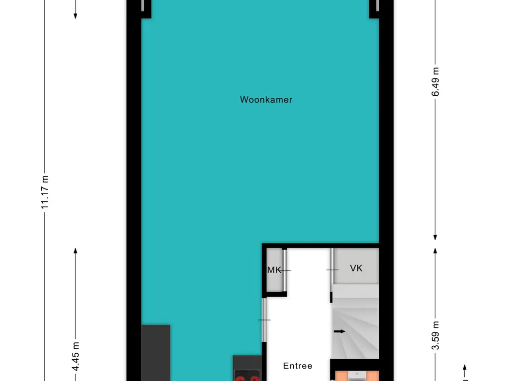 Plattegrond Guldendreef 15