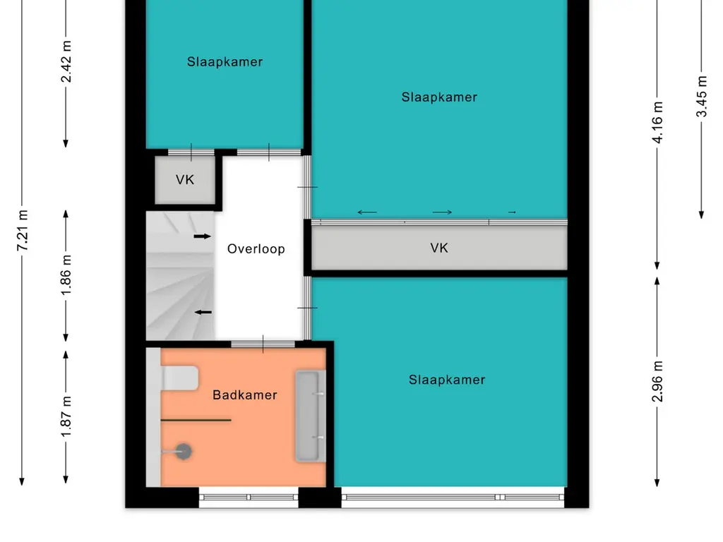 Plattegrond Vreedenburghstraat 35