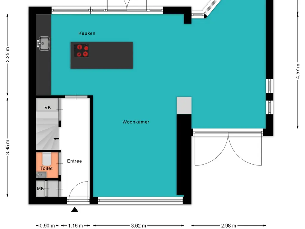 Plattegrond Vreedenburghstraat 35