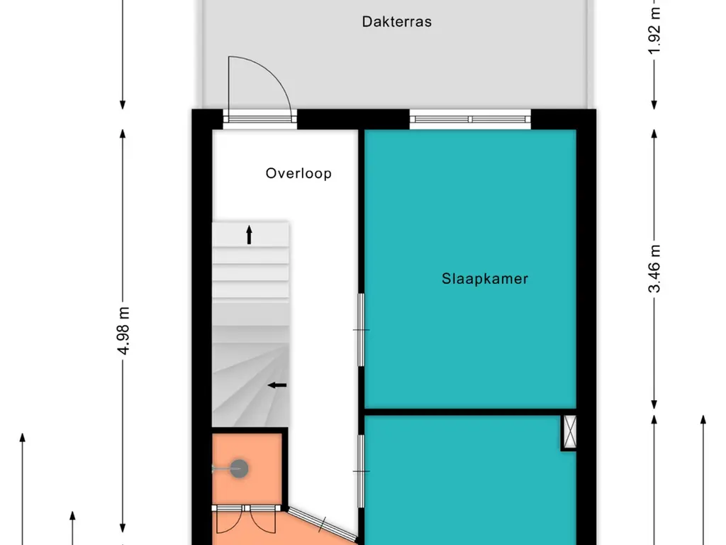 Plattegrond Dahliastraat 34