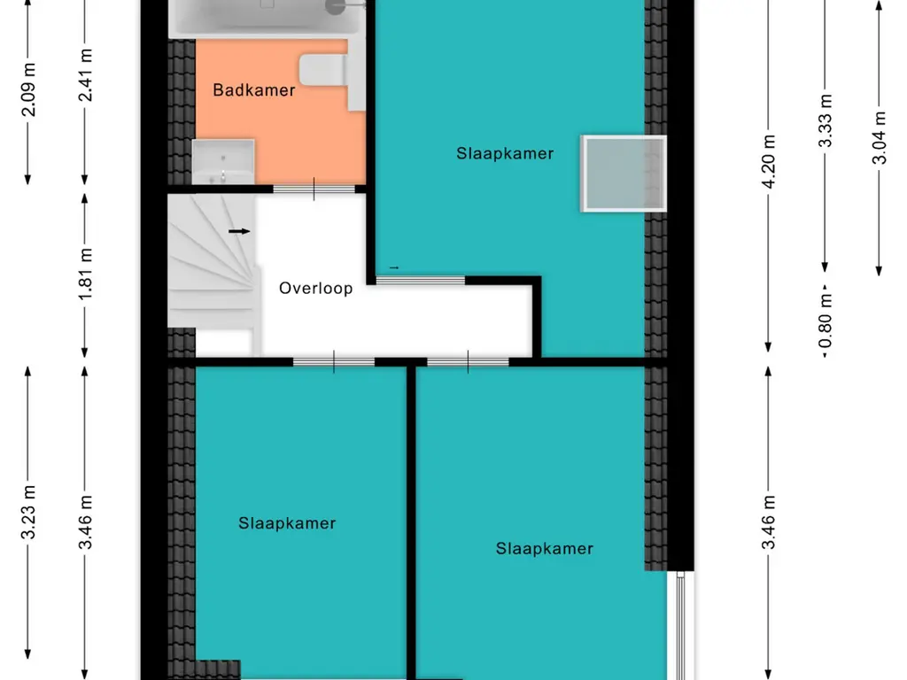 Plattegrond Linschoterweg 37
