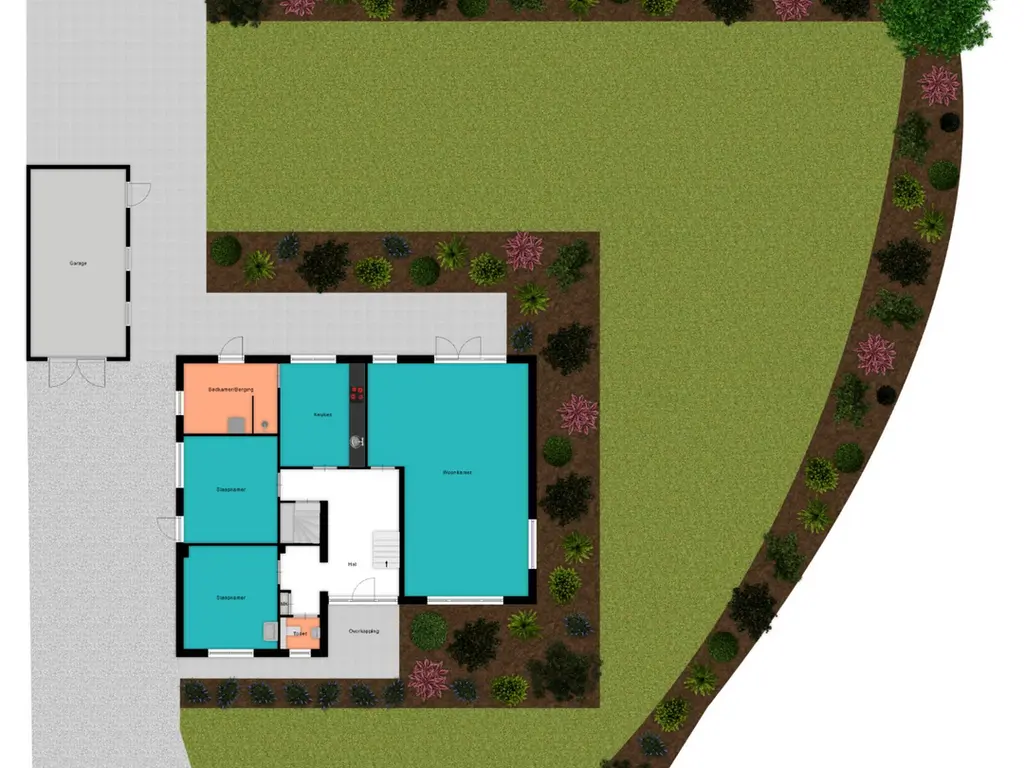 Plattegrond Waardsedijk 19
