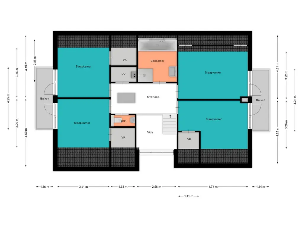 Plattegrond Waardsedijk 19