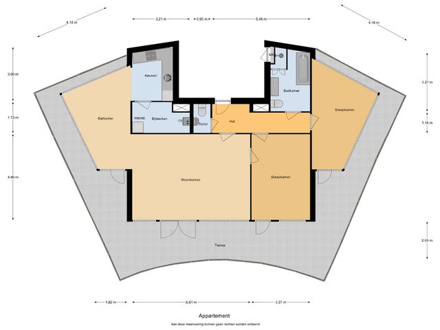 Plattegrond van Jan Pannebakkerhof 54