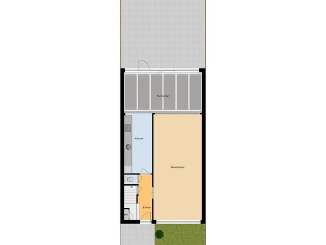 Plattegrond van Langendijkstraat 30