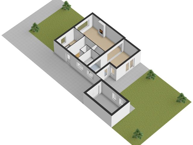 Plattegrond van Taxandriëstraat 6