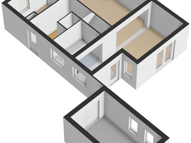 Plattegrond van Taxandriëstraat 6