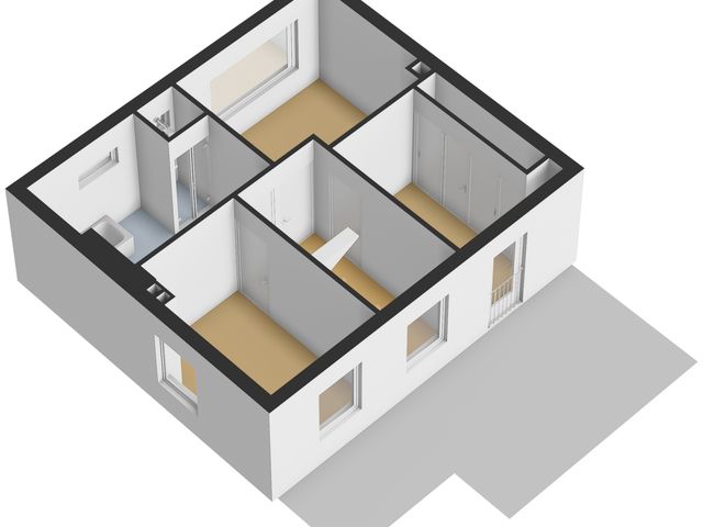 Plattegrond van Taxandriëstraat 6