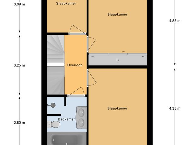 Plattegrond van Bellefleur 7