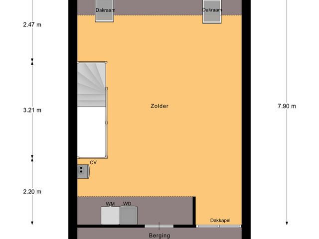 Plattegrond van Bellefleur 7