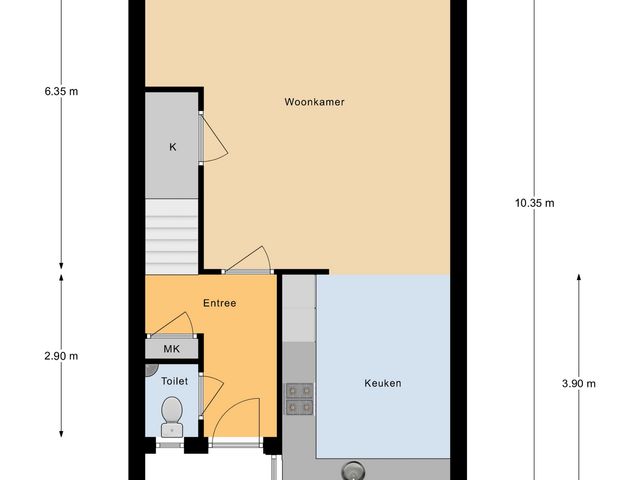 Plattegrond van Bellefleur 7