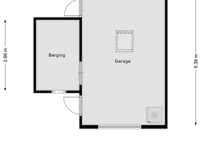 Plattegrond van Amstel 11