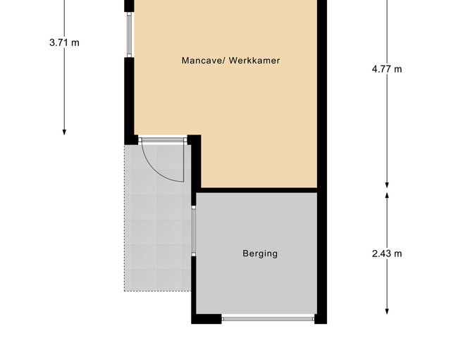 Plattegrond van Vooreinde 5