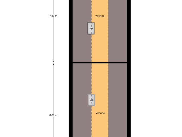 Plattegrond van Hoogeinde 12