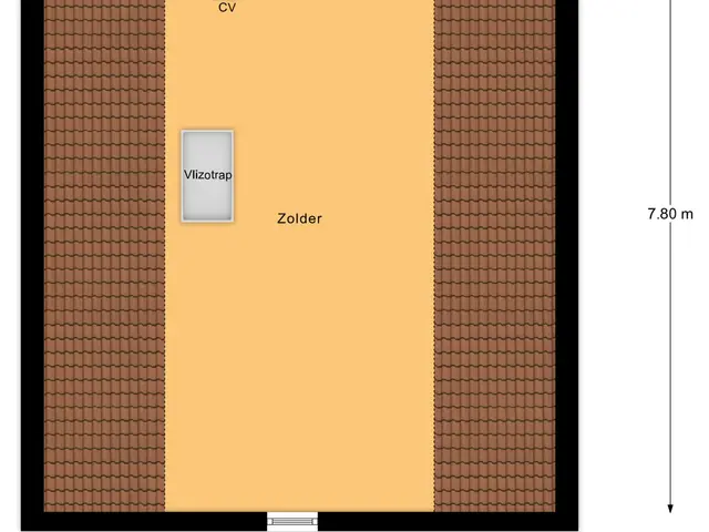 Plattegrond van Noorder Parallelweg 51