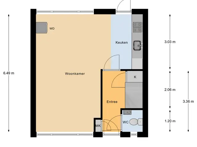 Foto van De Huterstraat 16