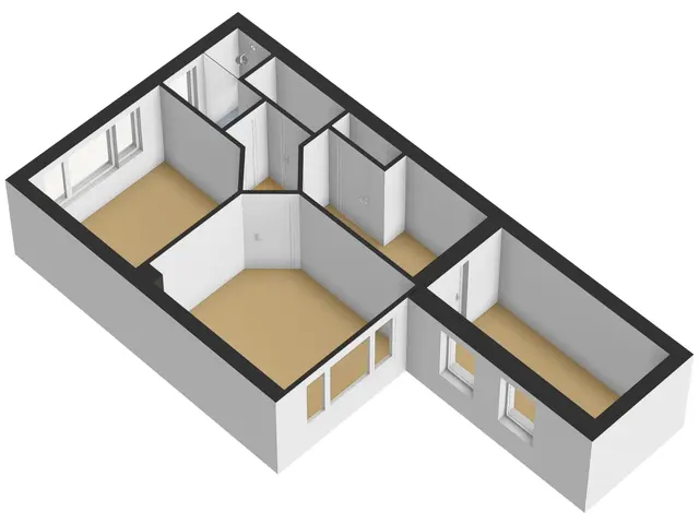 Plattegrond van St. Crispijnstraat 9