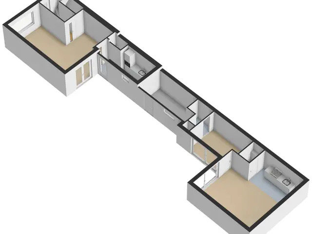 Plattegrond van St. Crispijnstraat 9