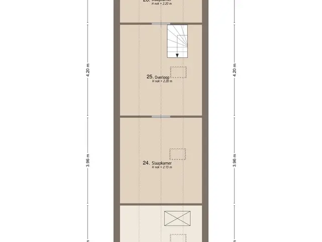 Plattegrond van Meerhoek 12