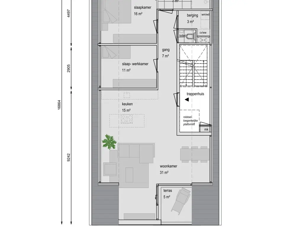 Claes Danckaertzstraat 6C, KLAASWAAL