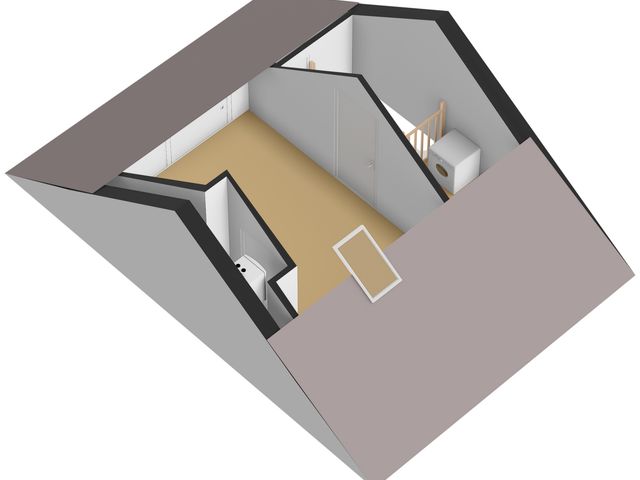 Plattegrond van Burg. Burgersstraat 22