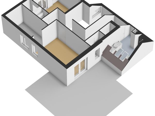 Plattegrond van Kastanjelaan 3