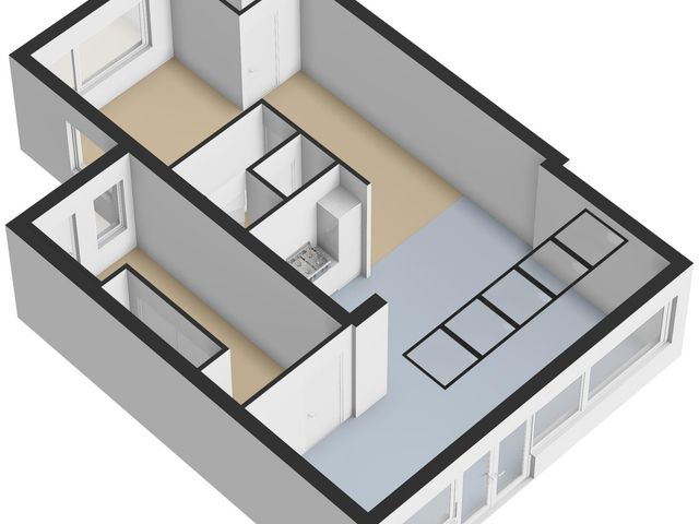 Plattegrond van Hazelaar 13