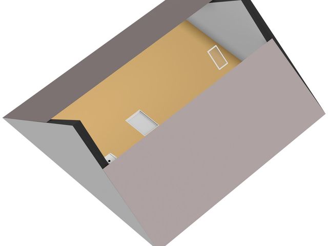 Plattegrond van Burg. Van de Hurkstraat 21