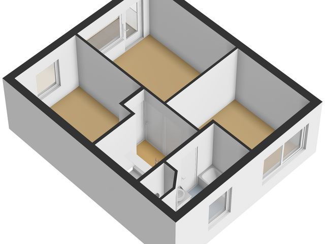 Plattegrond van Sint Jorisstraat 22
