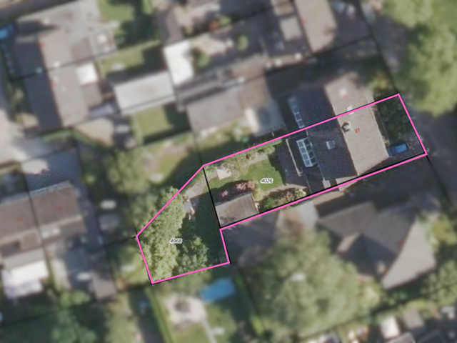 Plattegrond van Sint Jorisstraat 27