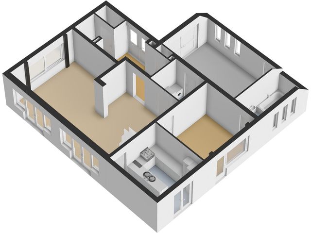 Plattegrond van Bloeymanstraat 2