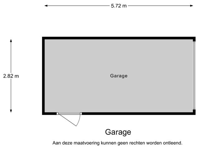 Plattegrond van Burg. Den Oudenstraat 2