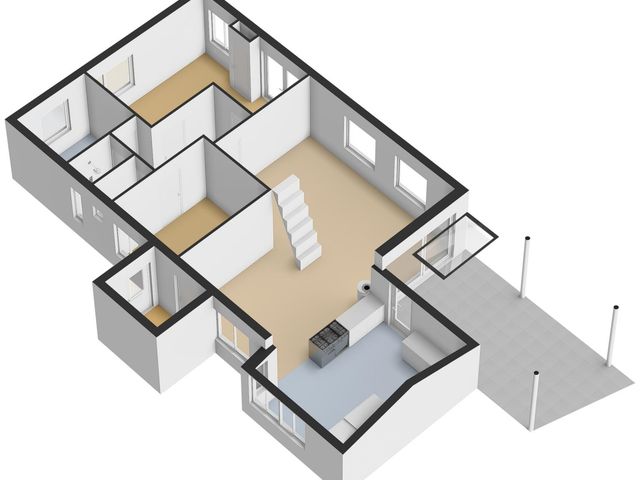 Plattegrond van Fazantbos 10