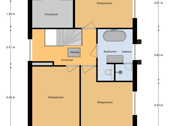 Plattegrond van Bolakker 1