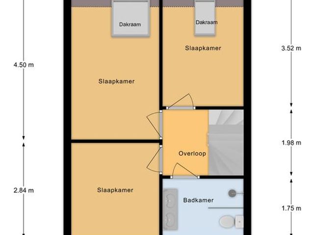 Plattegrond van Lijsterbes 5