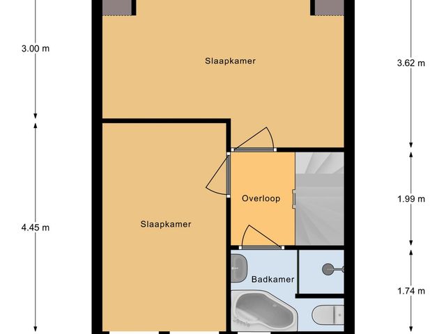 Plattegrond van Lijsterbes 1
