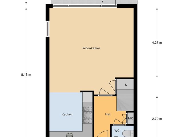 Plattegrond van Lijsterbes 1