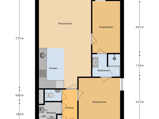 Plattegrond van Majoraan 29