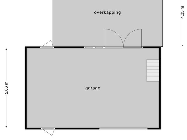 Plattegrond van Schoorstraat 16