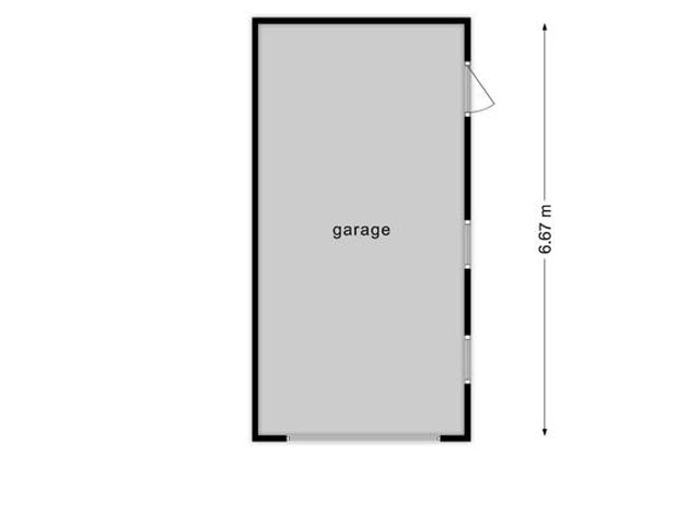 Plattegrond van Tilburgstraat 17
