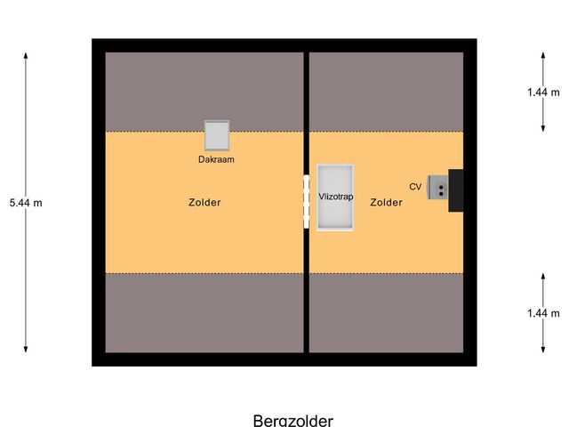 Plattegrond van Rijetdonckstraat 14