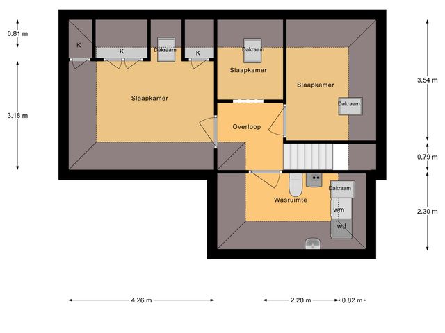 Plattegrond van Uilenpad 47