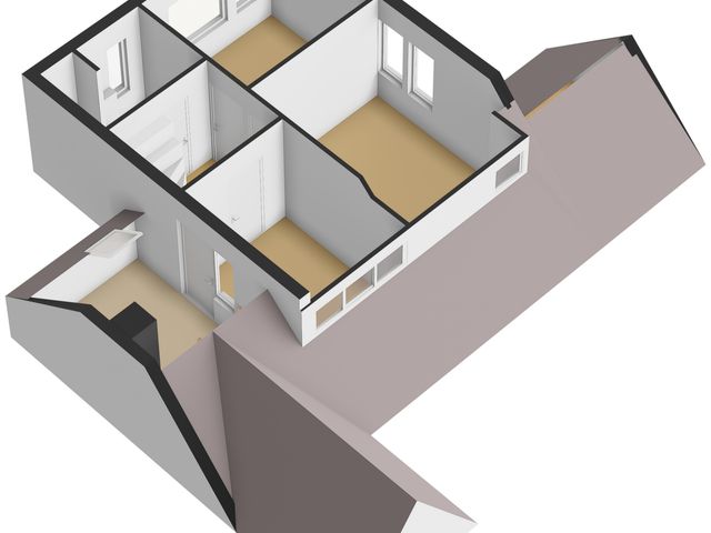 Plattegrond van 't Heike 1a