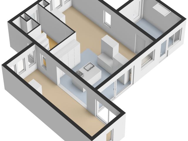 Plattegrond van 't Heike 1a